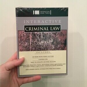 Criminal Law Interactive CD for Law Studying